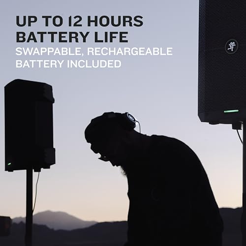 Image of Mackie Thump Series, Thump GO 8-Inch Portable Battery-Powered Loudspeaker | 200W battery-powered speaker with Bluetooth and 2-channel mixer for musicians, DJs and outdoor events