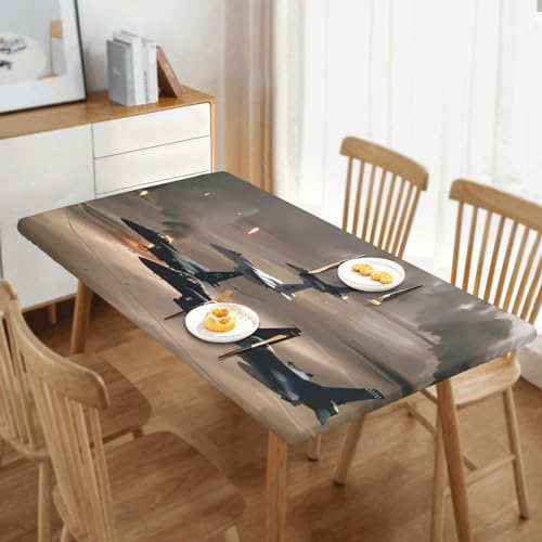 Nappe lavable rectangulaire pour supprimer les taches sur table