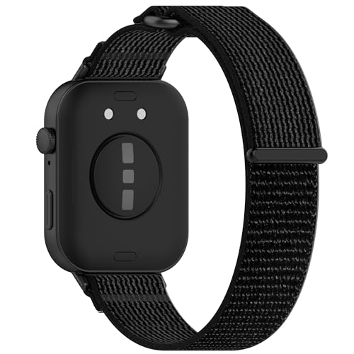 Chofit Elastic Watch Band Compatible with Huawei Watch Fit 3 Bands,Breathable Nylon Loop stretchy Adjustable Strap Replacement Wristbands for Huawei Watch Fit 3