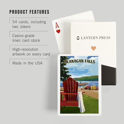 52 cartas póker Okanagan Falls Canada miniatura 3