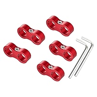 X AUTOHAUX AN4 Car Hose Separator Clamp Fuel Line Connector - View #3