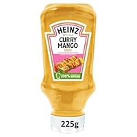 Saveur Exotique Unique: Cette sauce curry mango Heinz de 225g combine harmonieusement les épices du curry avec la douceur tropicale de la mangue pour créer un condiment délicieusement équilibré qui rehausse vos plats de viandes, poissons et légumes F...