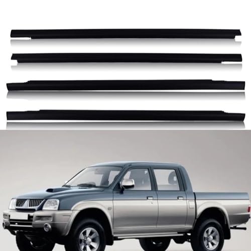 Joints étanchéité vitres Mitsubishi L200 résout fuites et sifflements 4pc