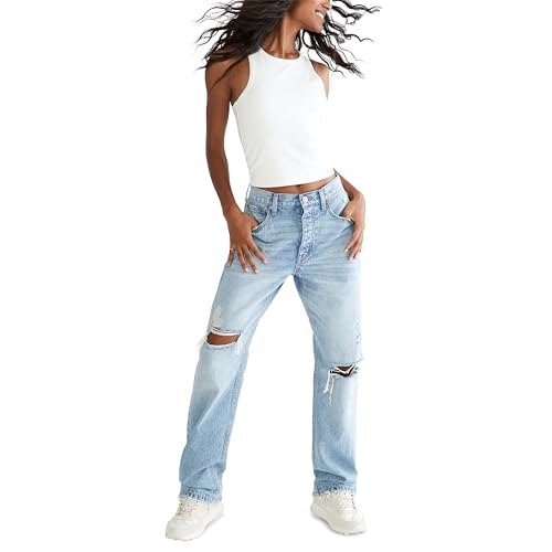 AEROPOSTALE Women's Aero Baggy Jean4