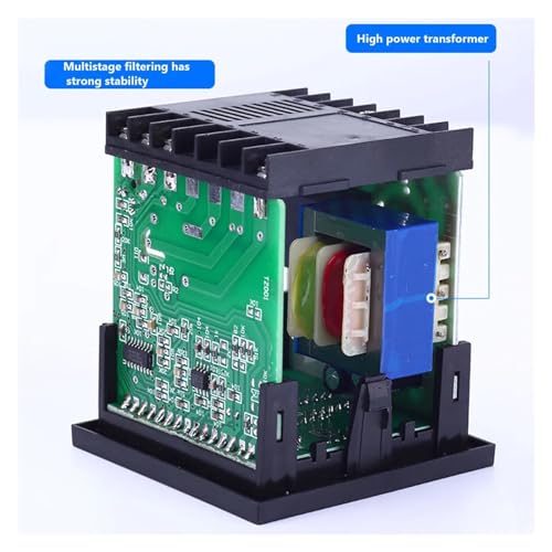 Controlador PID CHB902 con salida de relé AC250V y pantalla LCD 7