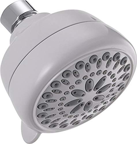 DELTA FAUCET 75763CWH 7-Setting Shower Head, White by DELTA - Used condition - US$19.10