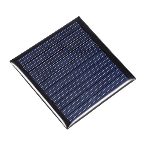 Sourcingmap 0.25W 5V Small Solar Panel Module DIY Polysilicon for Toys Charger 1Pcs