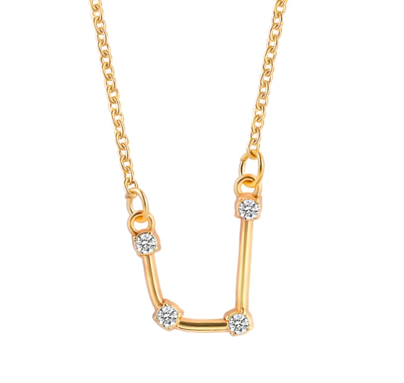 Womens Gold Plated Zodiac Libra Constellation Pendant Necklace, Libra Zodiac Necklaces For Women, Zodiac Pendant Necklace Gold, Zodiac Necklaces For Women, Zodiac Sign Necklaces Libra(Gold) (B0CRH5PKWL) Amazon Price History, Amazon Price Tracker