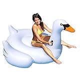 [Gran regalo para su amiga, hermana o hija] --- Si está buscando un flotador para piscinas de colores divertidos, este flotador para piscinas gigante de vinilo resistente a la decoloración UV de buen tamaño es el mejor regalo y el compañero ideal para llevar este verano o usar por la piscina. Experimente la piscina de sandía más alta calidad y más deseada para adultos y niños del verano.