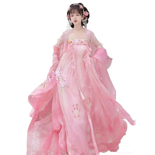Robe Dynastie Tang pour incarner une princesse chinoise en shooting photo