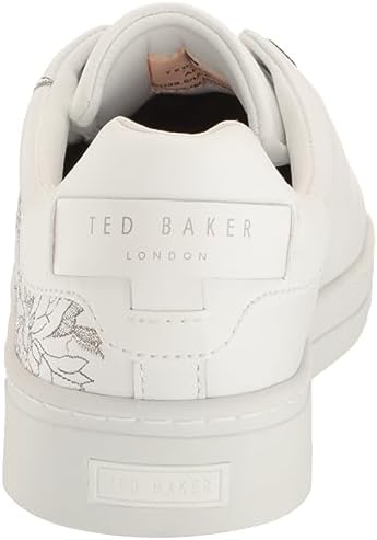 Ted Baker Women's ALLINE Sneaker, Silver, 8 | Image 2