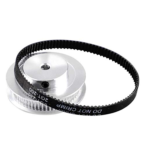 Dariokki Zahnscheibe Zeitliche Koordinierung GT2 60 Z?Hne 20 Z?Hne 5 Mm Loch Verkleinerung 1: 3 Riemen Breite 6 Mm f¨¹r 3D Drucker Zubeh?R – Bild 4