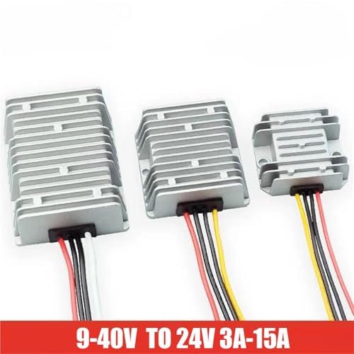 Régulateur 24V 6A de tension stable DC 9-40V vers 24V pour alimentation fluide