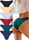 UNDER THE SEA Cotton Underwear for Women 6 Pack Sexy Bikini Bride amazon fashion haul Gift Panties for Ladies Girls hospital bag essentials