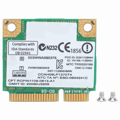 Tarjeta de red Wendry para LINK1000 N1000 112BNHMW, interfaz Mini PCI-E, velocidad de transferencia de 300 Mbps, compatible con laptops y equipos HP miniatura 1