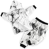 Toddler Baby Boy Clothes Cotton Tie Dye Hoodies + Pants Sets Baby Boy Long Sleeve Sweatshirt Outfit Set 6M-3T