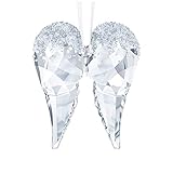 SWAROVSKI Angel Wings Ornament, Crystal, Transparent, 5.2 x 4.3 x 1.5 cm