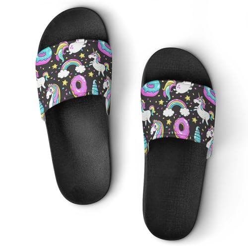 Slide fantaisie licorne et donut le cadeau idéal pour cocooning et soirées pyjama
