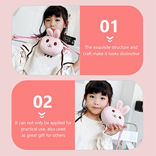 BESPORTBLE Adorable Cartoon Rabbit Purse Cute Mini Coin Storage Pouch Crossbody Bag for Little Fun and Fashionable Design2
