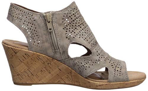 Cobb Hill Women's Janna Perf Boot Sandal, Floral Metal, 090 W Us #TOP5