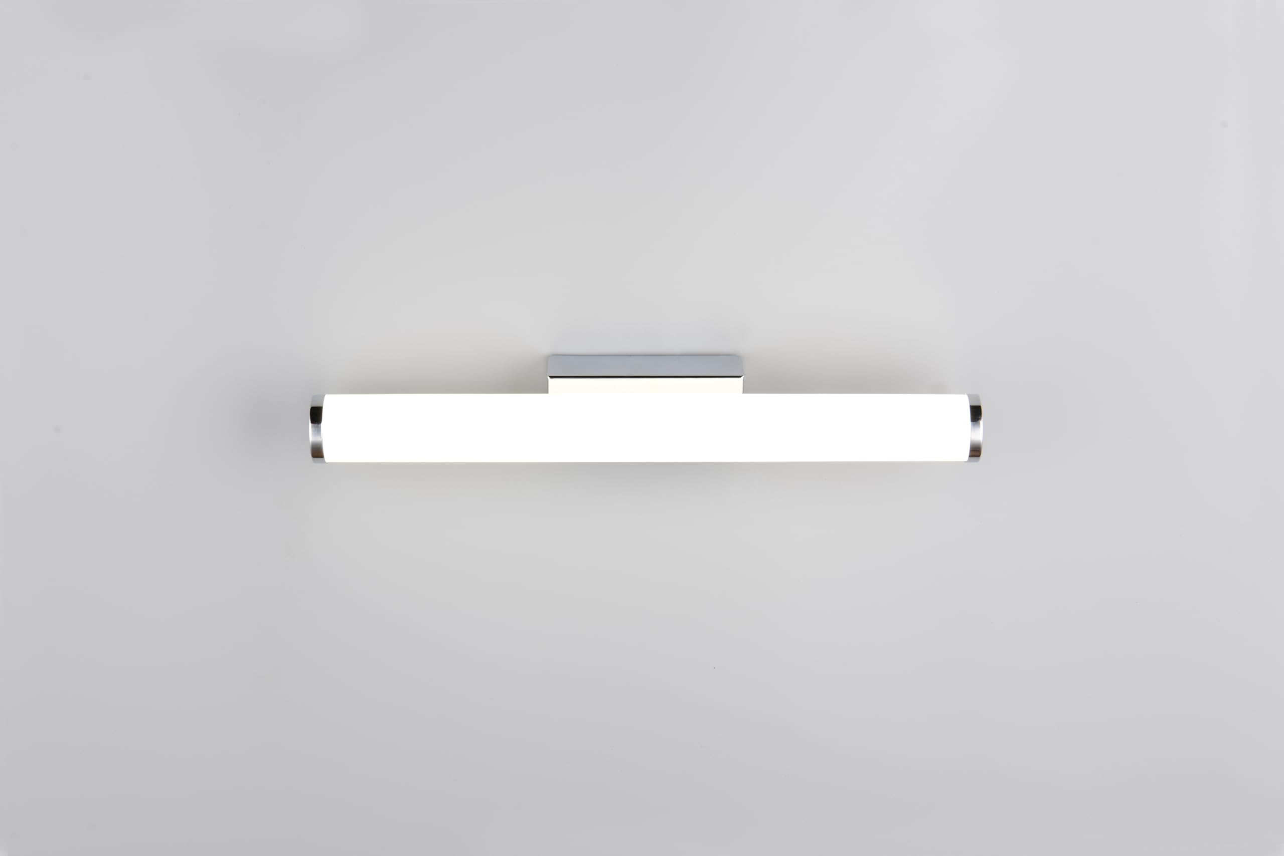 Trio Leuchten LED Badezimmer Wandleuchte Mattimo 283274106, Metall Chrom, Kunststoff Weiß, 4.3 Watt LED