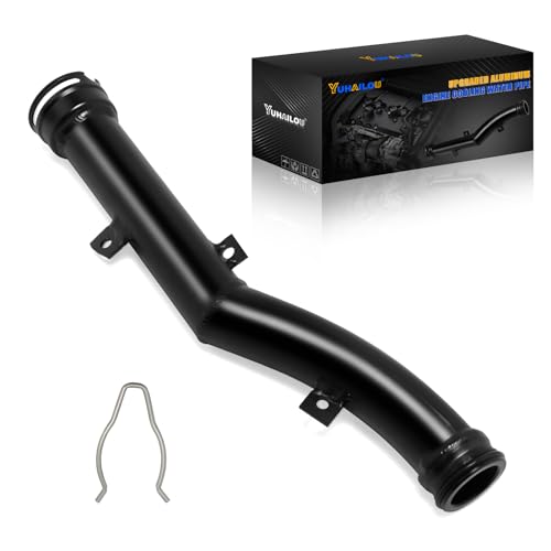 YUHAILOU Upgraded Aluminum Engine Cooling Water Pipe compatible with Mini