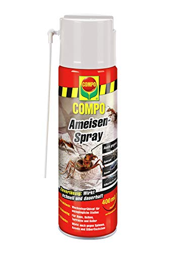 Preisvergleich Produktbild COMPO Ameisen-Spray, Insektenspray mit Schlaufverlängerung, 400 ml