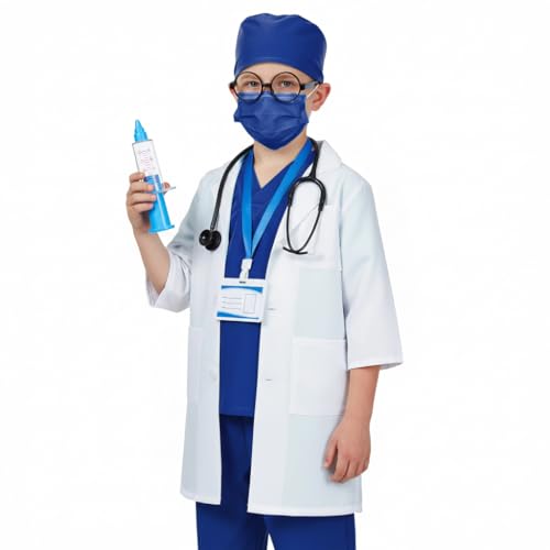 Disfraz de Doctor para Niños con Pantalón y Accesorios miniatura 7