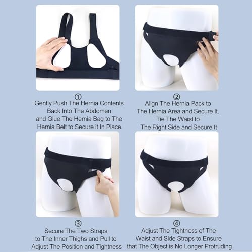 Faja Hernia Inguinal con Compresión Removible Talla L miniatura 7