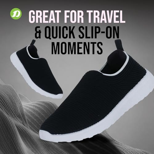 Image of DOCTOR EXTRA SOFT Lightweight Memory Foam Women's Shoes | Walking,Gym,Training,Running,Casual,Sports,Athletics| Stylish,Flexible,Comfortable| Slip-On,Loafers,Lace-Up,Sneaker for Ladies & Girls D-1004