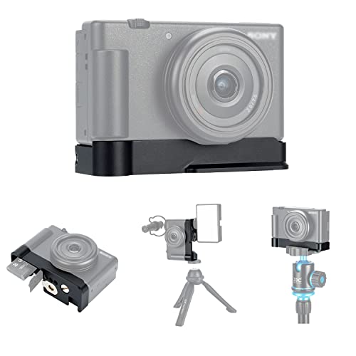 Image of JJC Metal Grip Extension with Shoe Mount for Sony ZV-1F ZV-1II(Not for ZV1)