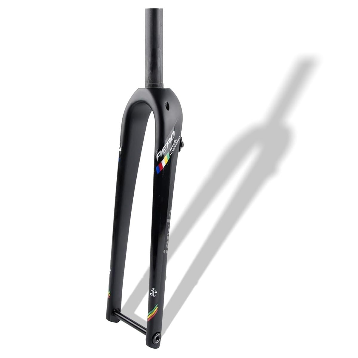 Fourche Avant Carbone Pour Vélo Route/gravel - 100 Mm Tube Droit - Frein à Disque - Neuf 2 Ans Garantie