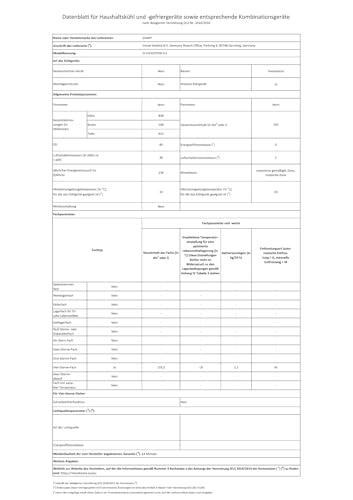 Foto von SHARP SJ-UD103T0W-EU freistehender Kühlschrank (EEK D, 103 L, 38 dB), (3 Schubladen inkl. 1 Klappfächer), Weiß, H83,8 x B54cm