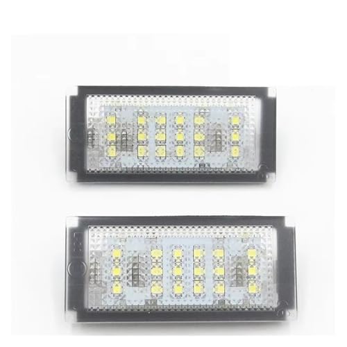 Lámpara de luz de matrícula de coche con tecnología LED blanca anti-error para E46