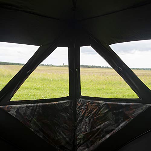 Barronett Blinds PR200BT Prowler 200 Ultra-Light Pop-Up Portable Hunting Blind, Woodland Camo