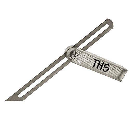 THS DIY Indian Sliding Bevel Steel Square 8" 200mm (B08YRYGP3Z) Amazon Price History, Amazon Price Tracker