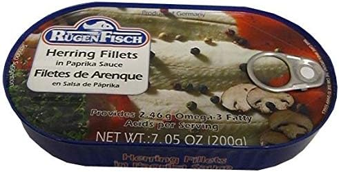 Rugenfisch Herring Fillets in Paprika Sauce 200g/7.1oz