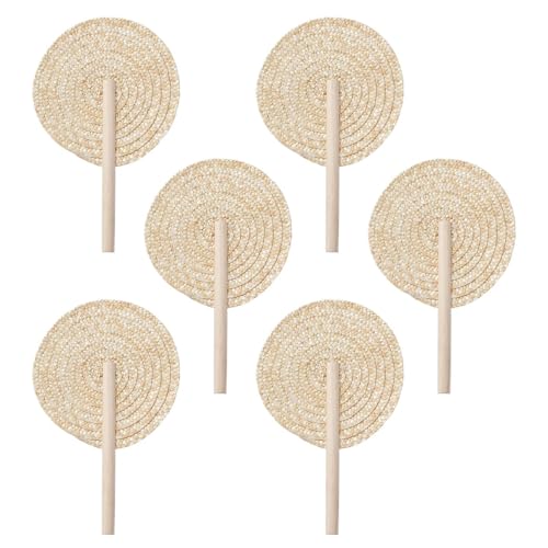 Eventail en raffia fait main solution fraîcheur naturelle pour été