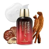 THE SKIN HOUSE Wrinkle Supreme Serum – Collagen Boosting age-relieve Face Serum with Red Ginseng & Mushroom Complex, Korean Skin Care for Wrinkles & Fine Lines Essence 1.69 fl. oz