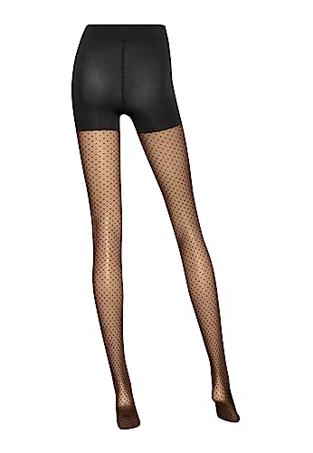 Image of Wolford Control Dots Sheer Tights 20 Denier For Women Pantyhose with Shaping Effect Stylish & Comfortable for All Occasions