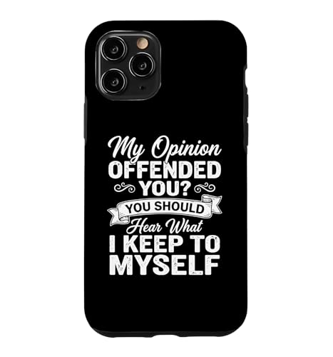 My Opinion Offended You? - �ʔ������Ƃ킴����ȃm�x���e�B �X�}�z�P�[�X iPhone 11 Pro �p