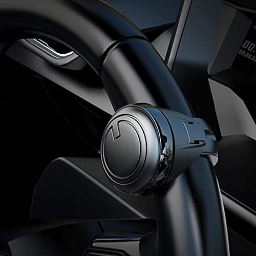 Image of Automaze 3R-2251 Black 360 Rotation Universal Car Steering Knob Wheels Spinner Knob Power Save Easy Turn Ball Booster