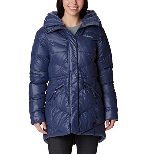Veste isolante mi-longue pour femme taille 2X gris acier Columbia Peak to Park II