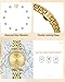 CIVO Relojes Mujer Dorado Analógico: Reloj de Mujer Acero Inoxidable Impermeable Imagen de CIVO Relojes Mujer Dorado Analógico: Reloj de Mujer Acero Inoxidable Impermeable