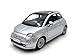 Modélisme à l'échelle Fiat modèle 500 à l'échelle 1:36 f i a t 500 (New 500 silver)