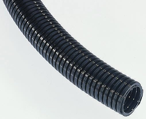 Hellermann Isolvin 169-22170 - Tubo corrugado IWS 17 negro PA6 50M