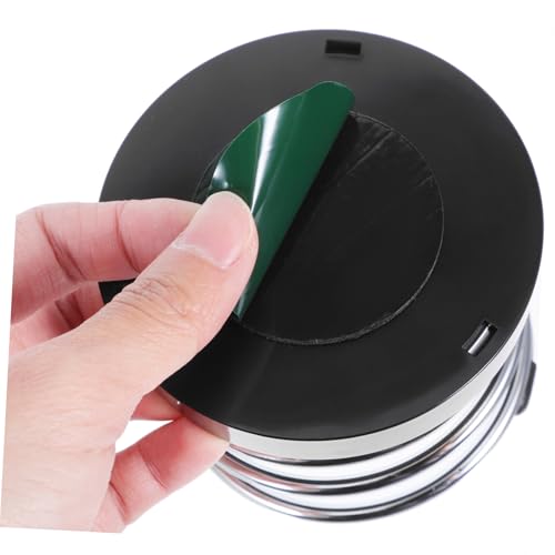 Portavasos plegable para auto color negro miniatura 3
