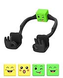 Geschenke für Männer Frauen Kinder Junge Mädchen Handyständer: Weihnachten Geschenk Wichtelgeschenk Nikolaus für Papa Mama OK Handyhalterung Handy Ständer Halterung Tisch (Schwarz&Gelb、Grün, 1)