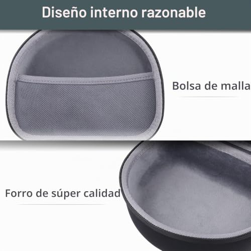 Funda para Audio Technica ATH-M50x y M40x co2CREA Caja Rígida de Viaje 6