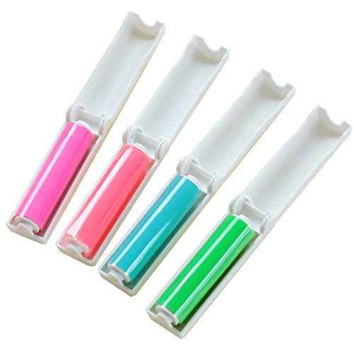 VANTIYAUS Lint Roller（4pcs） Reusable Foldable Portable Clothes Washing Carpet Sheets dust Suction Brush